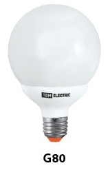 TDM ELECTRIC SQ0323-0166 Лампа энергосберегающая КЛЛ-G80-15 Вт-4000 К–Е27 TDM